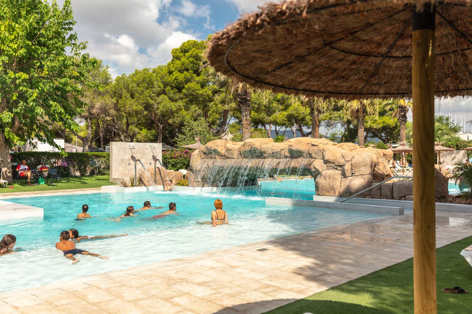 El Garrofer campsite, Sitges, Costa Dorada, swimming pools