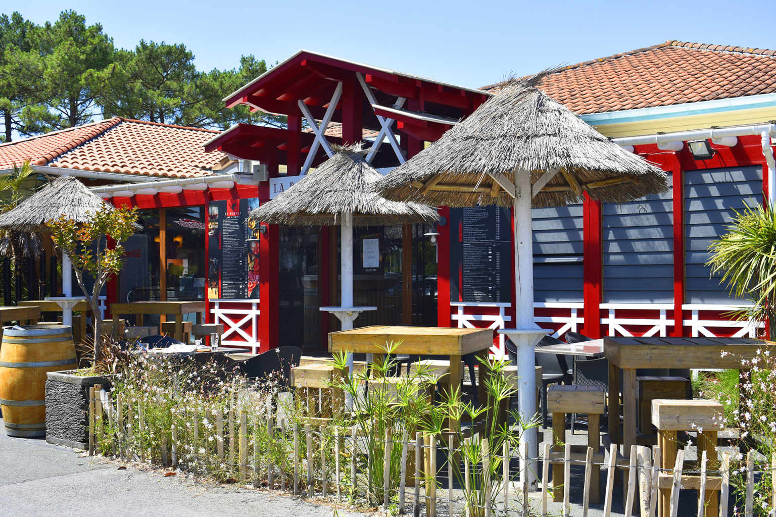 messanges, le vieux port, campsite, landes, restaurant, bar