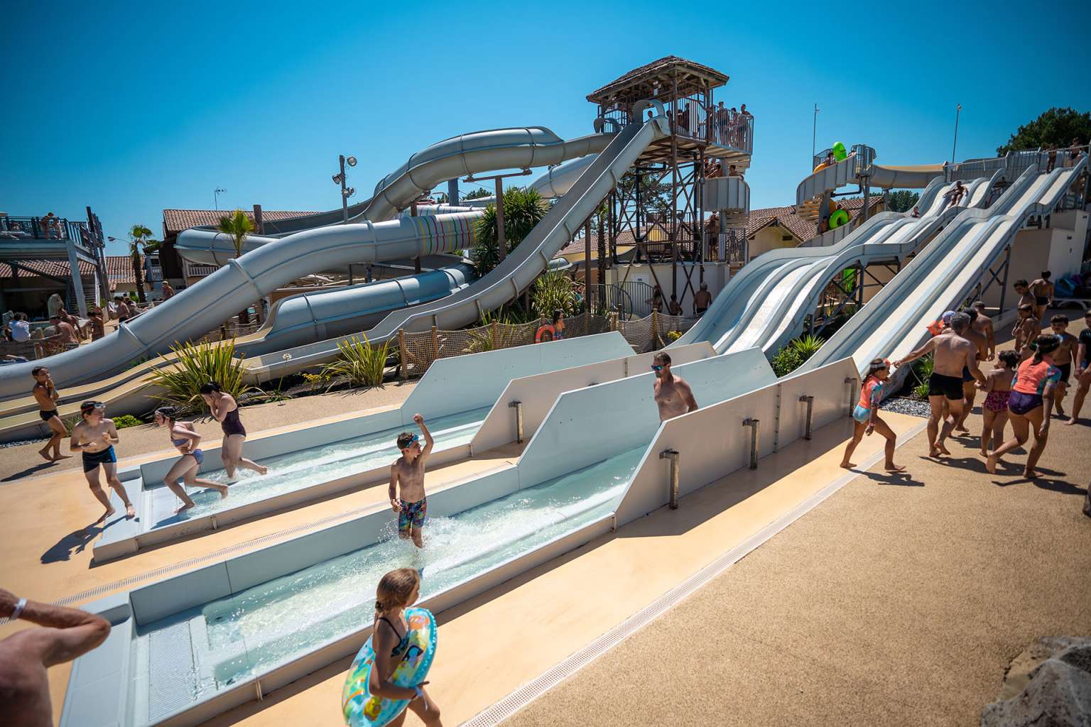 messanges, le vieux port, campsite, landes, pool, waterslides