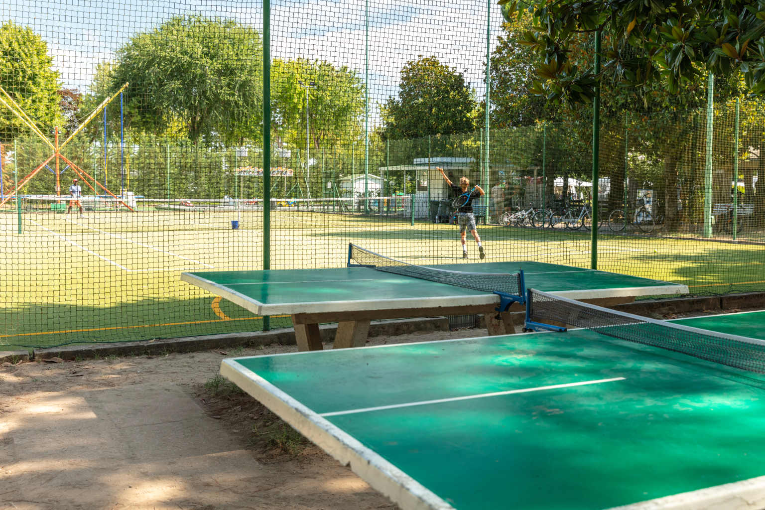garden paradiso, adriatic, table tennis