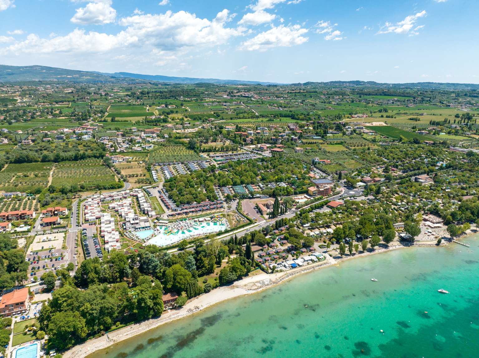 San Vito Cisano, campsite, Lake Garda, lake, overview, beach
