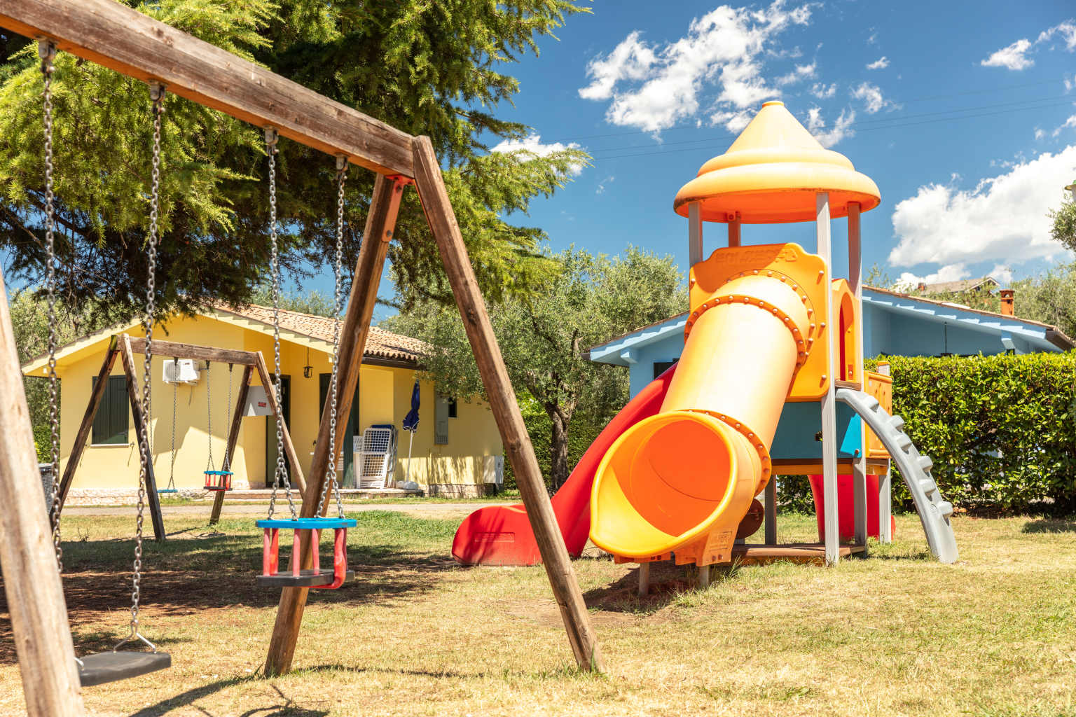 San Vito Cisano, campsite, Lake Garda, playground