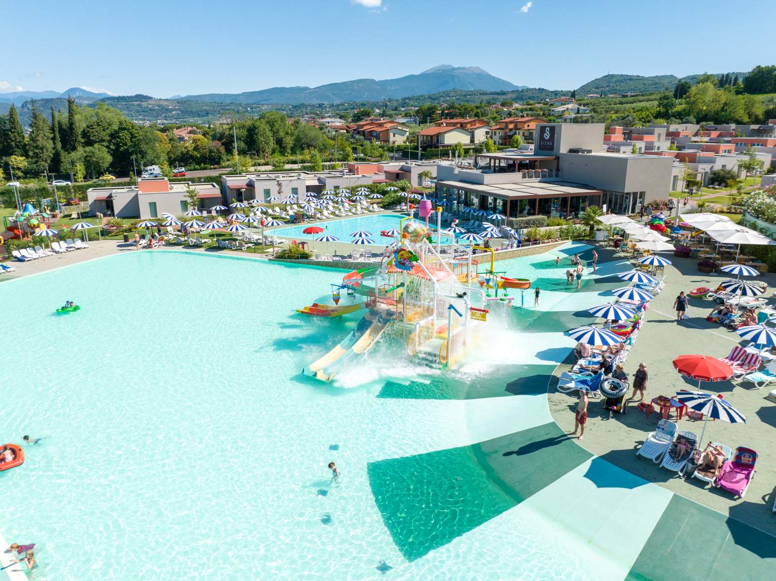 San Vito Cisano, campsite, Lake Garda, pool, waterslides