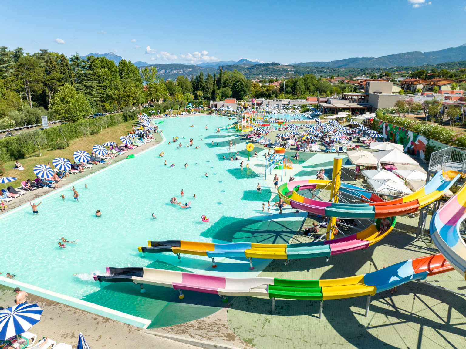San Vito Cisano, campsite, Lake Garda, pool, waterslides