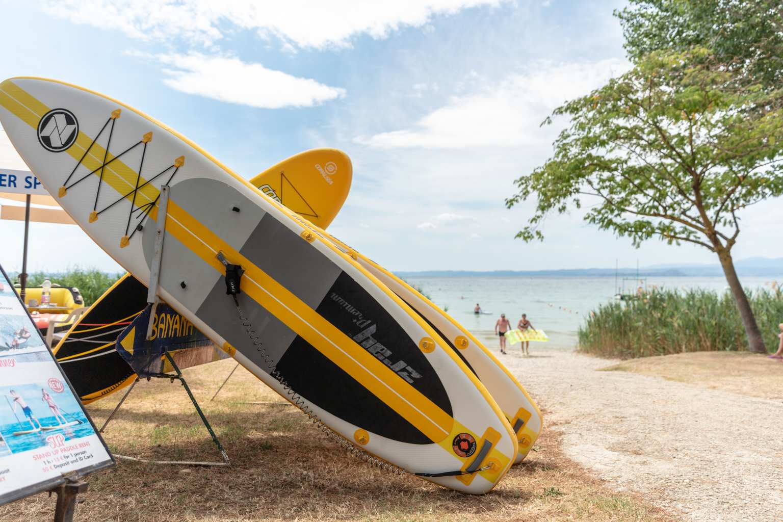 Bardolino, Serenella, campsite, lake garda, lake, paddle boarding