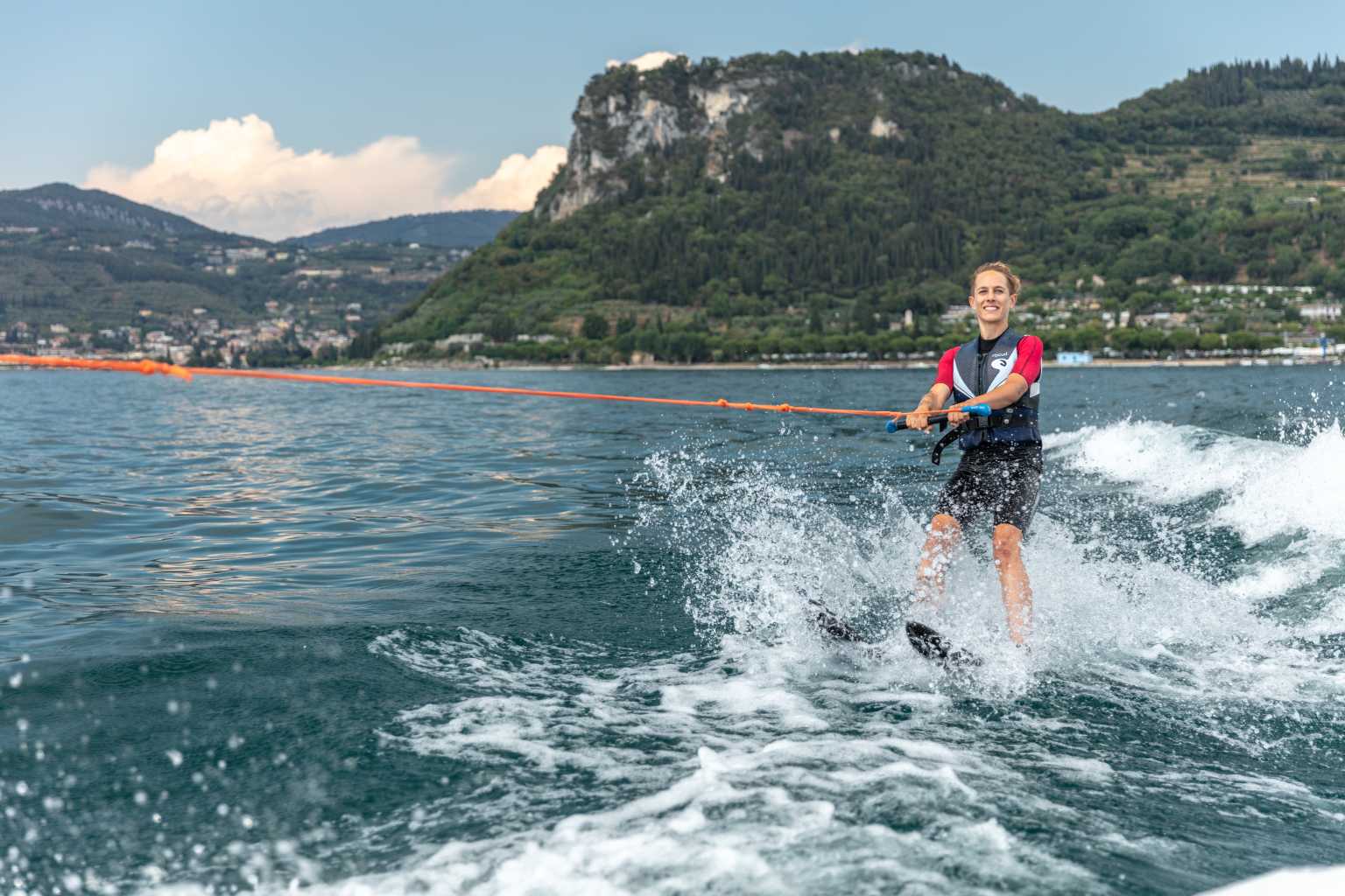 Bardolino, Serenella, campsite, lake garda, lake, water skiing