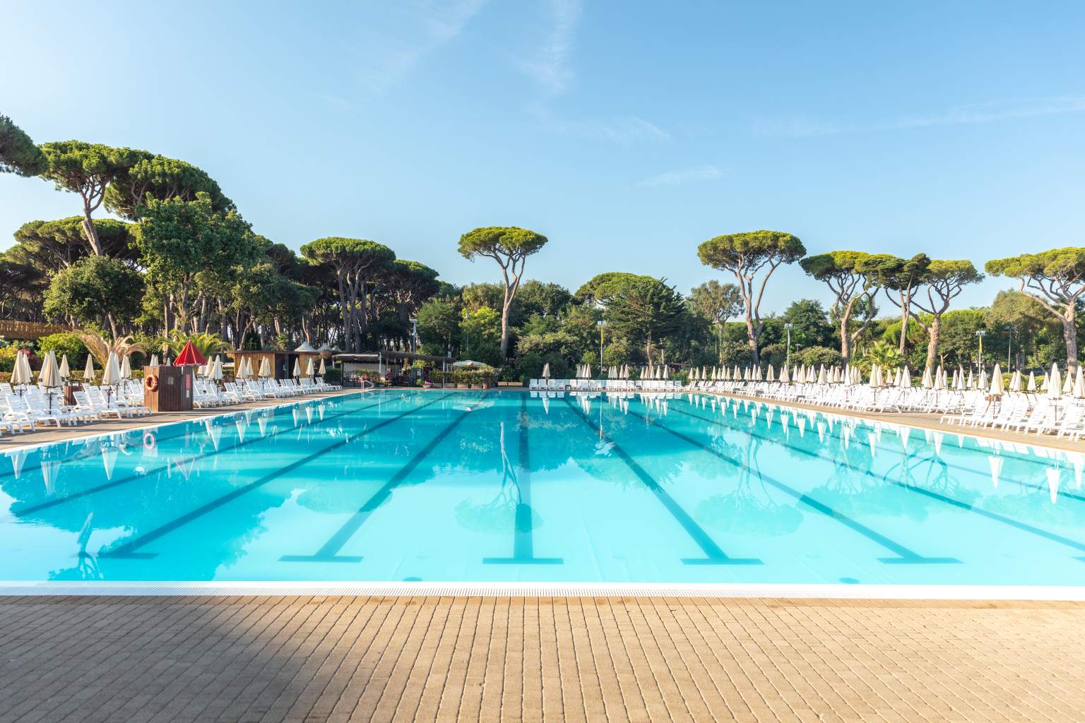 san vincenzo, park albatros, campsite, italy south, pool