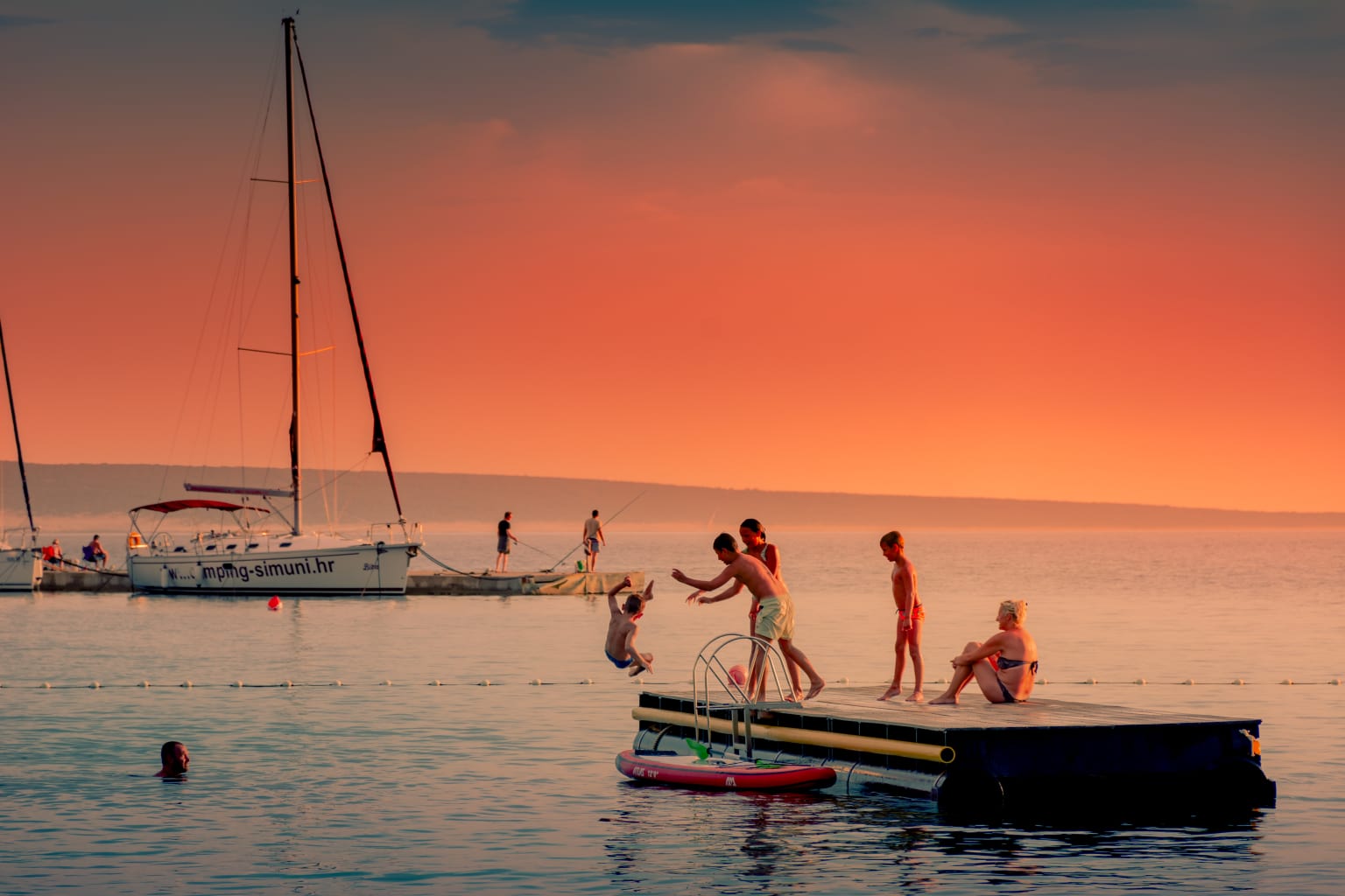 pag, simuni village, croatia