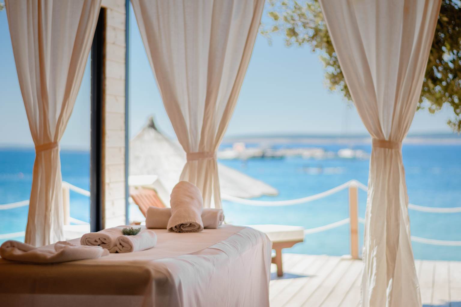 pag, simuni camping village, campsite, dalmatian coast, croatia