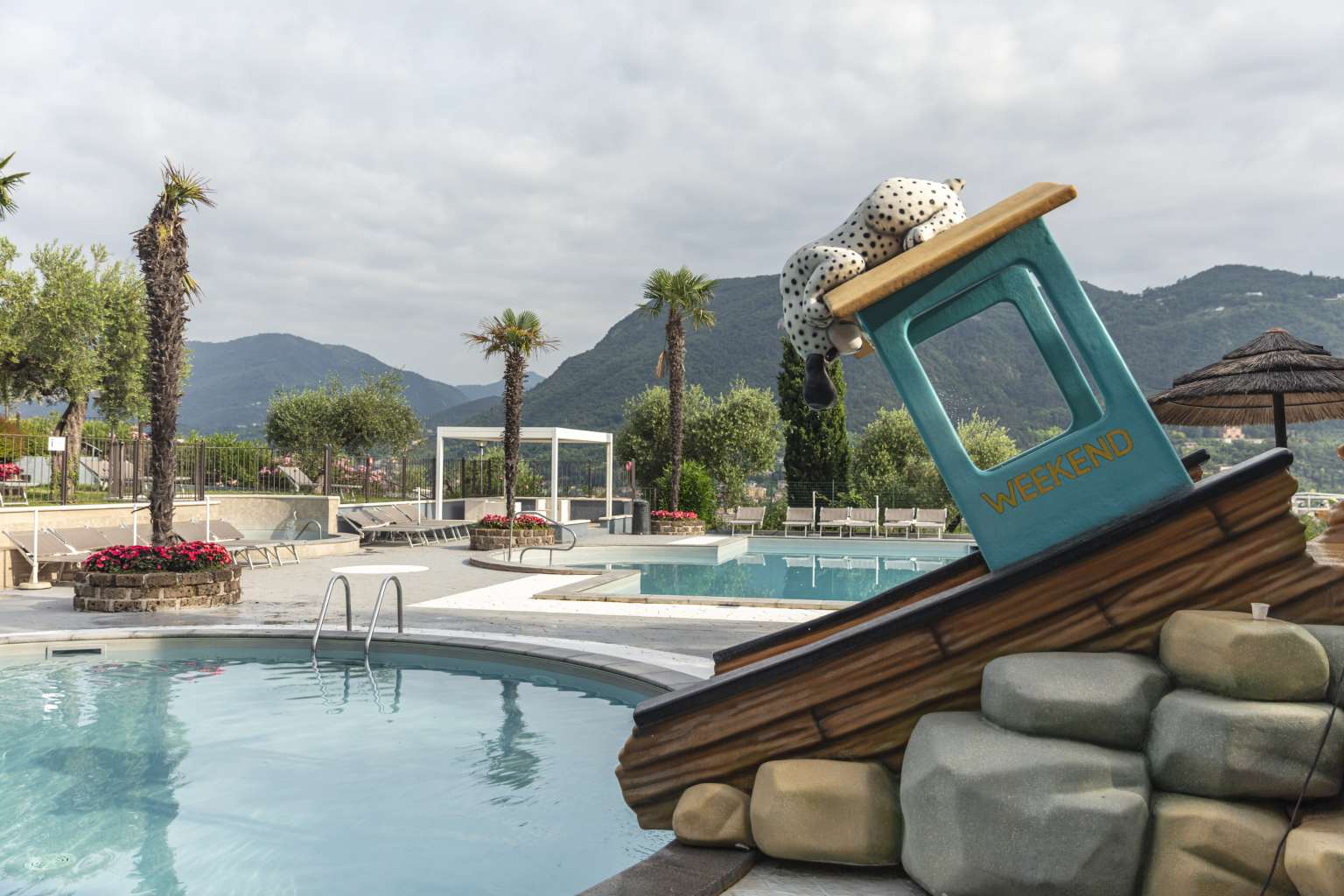 San Felice del Benaco, Weekend campsite, Lake Garda, Italian lakes, pools