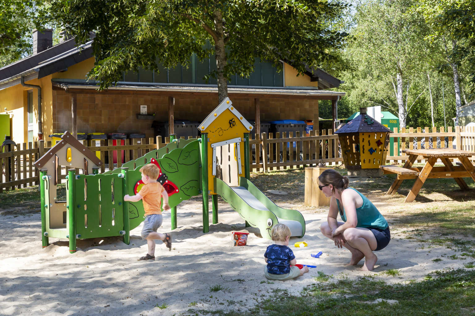 Larochette, Birkelt campsite, Luxembourg