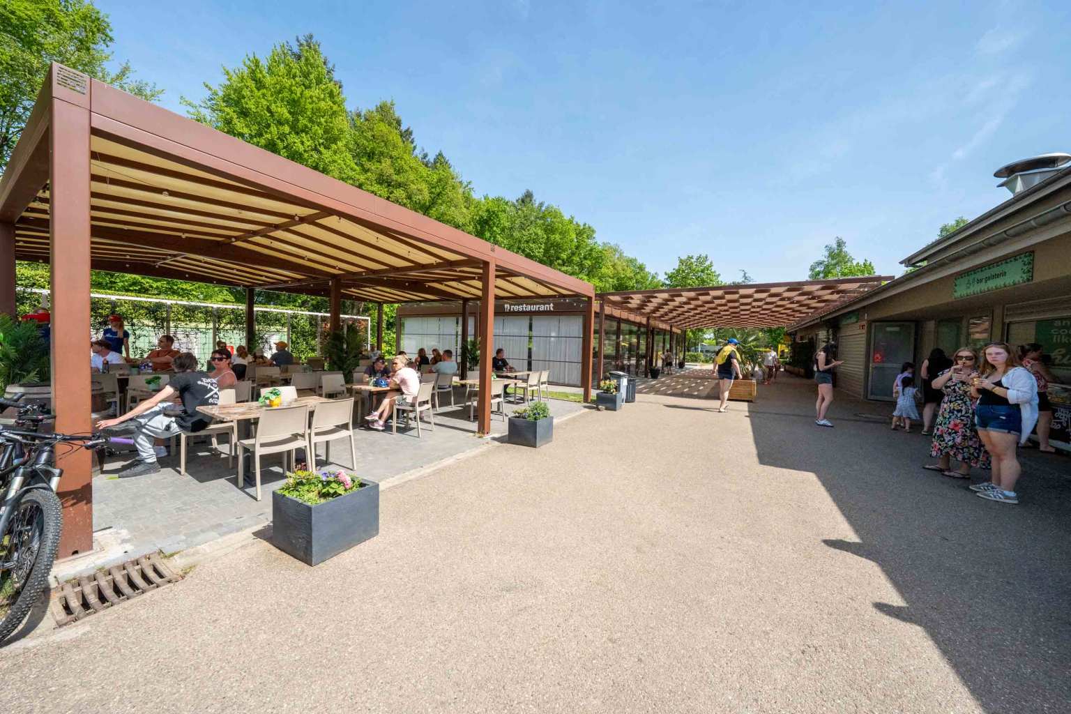 Larochette, Birkelt campsite, Luxembourg, 