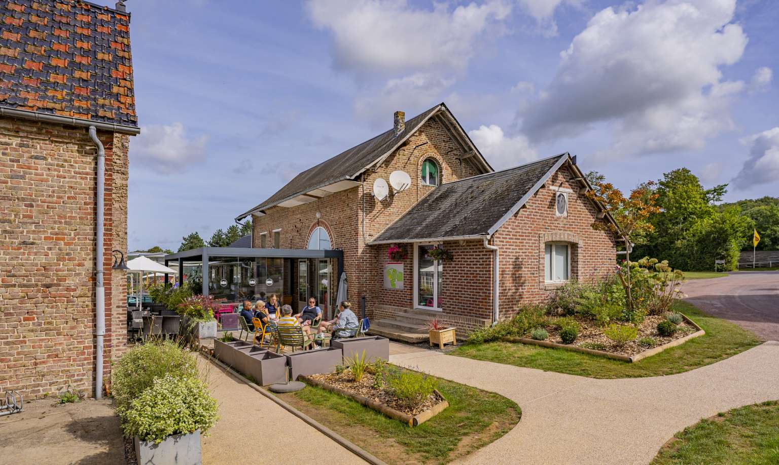 Saint Valery sur Somme, picardy, domaine de drancourt, campsite, restaurant