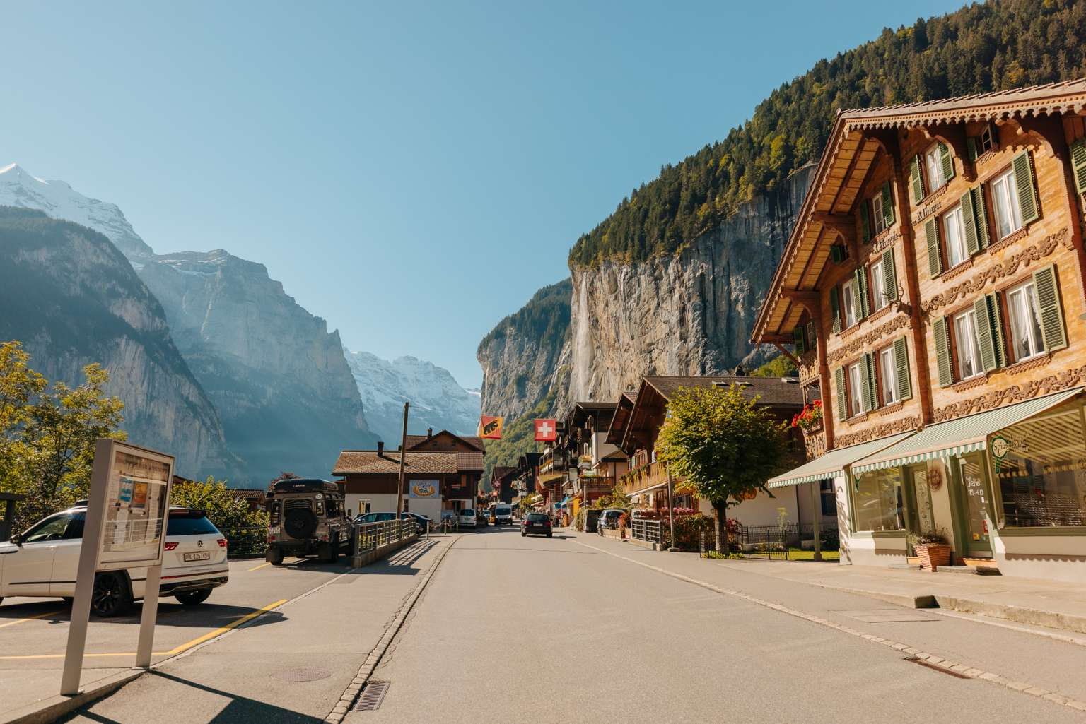 lauterbrunnen, jungfrau, campsite, switzerland