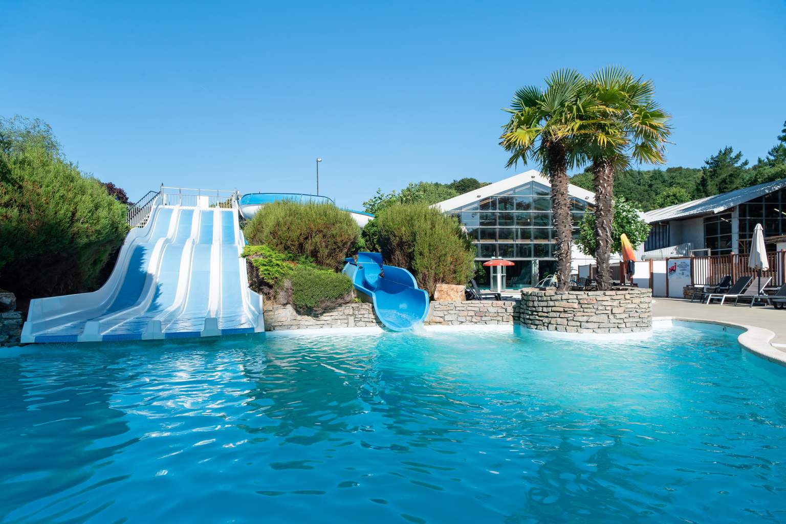 Ty Nadan Campsite, Brittany, toddler pool