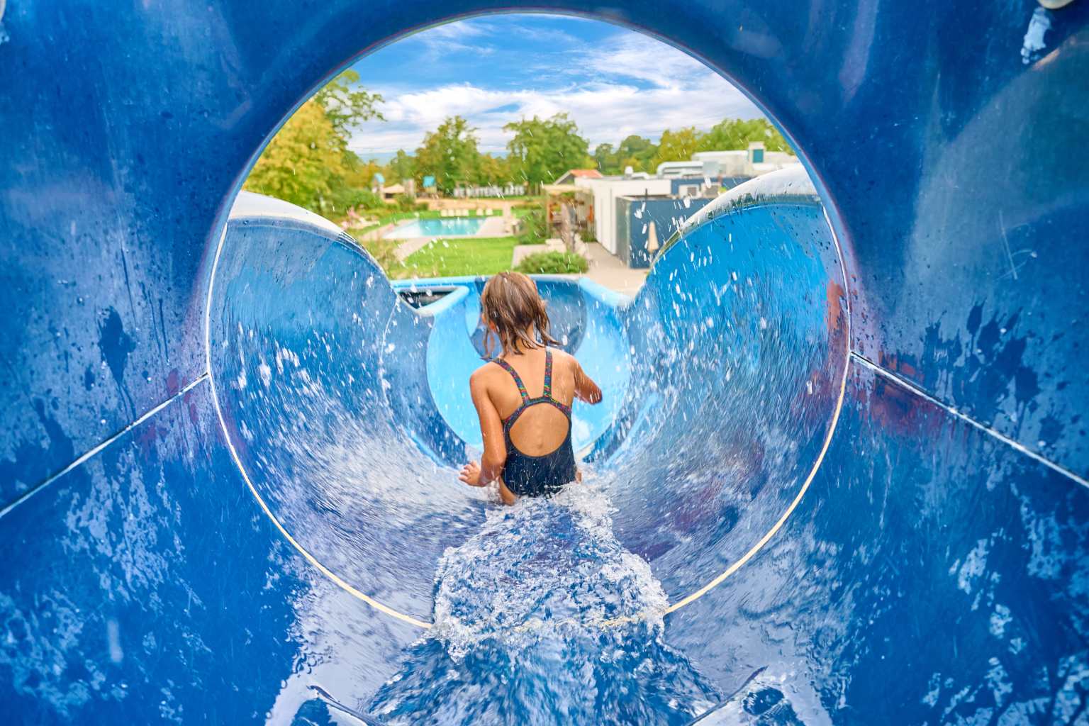 Winterswijk Camping De Twee Bruggen waterslides