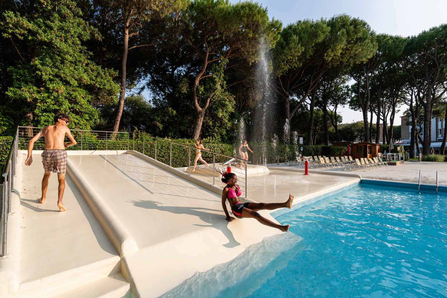 Jesolo Mare Camping Village, pool, waterslides
