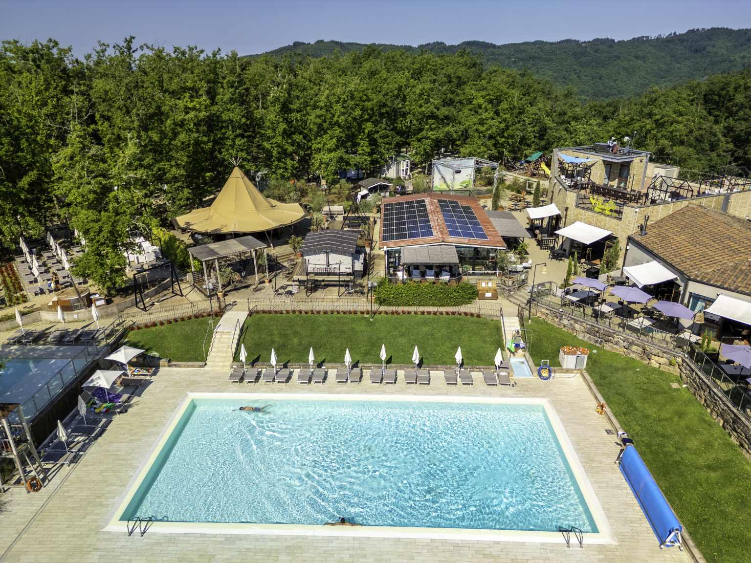 Camping Orlando in Chianti, Cavriglia, Tuscany, bar