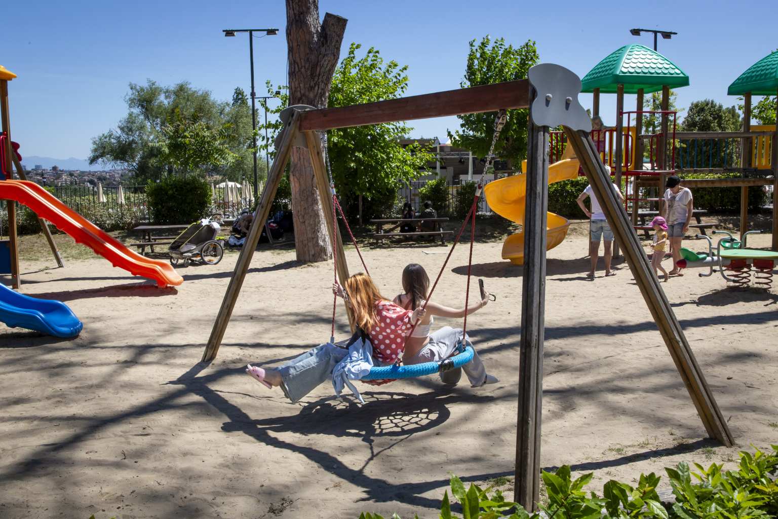 Rome, camping village fabulous, campsite, central italy, play area