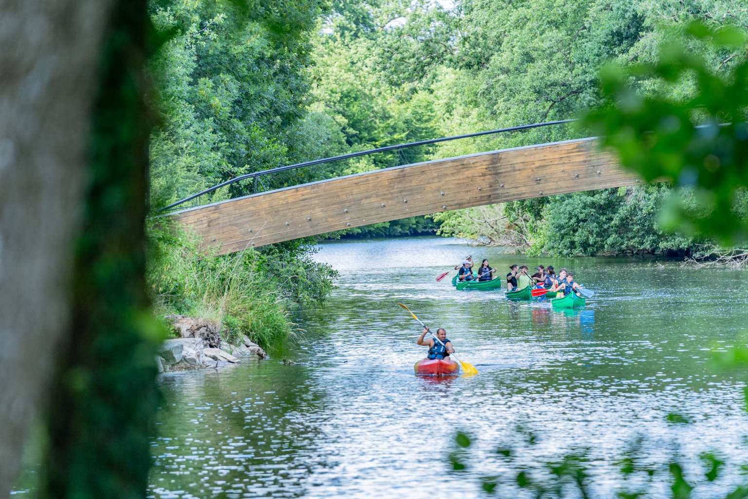 Rougemont, Le Val de Bonnal, Jura, campsite, canoeing