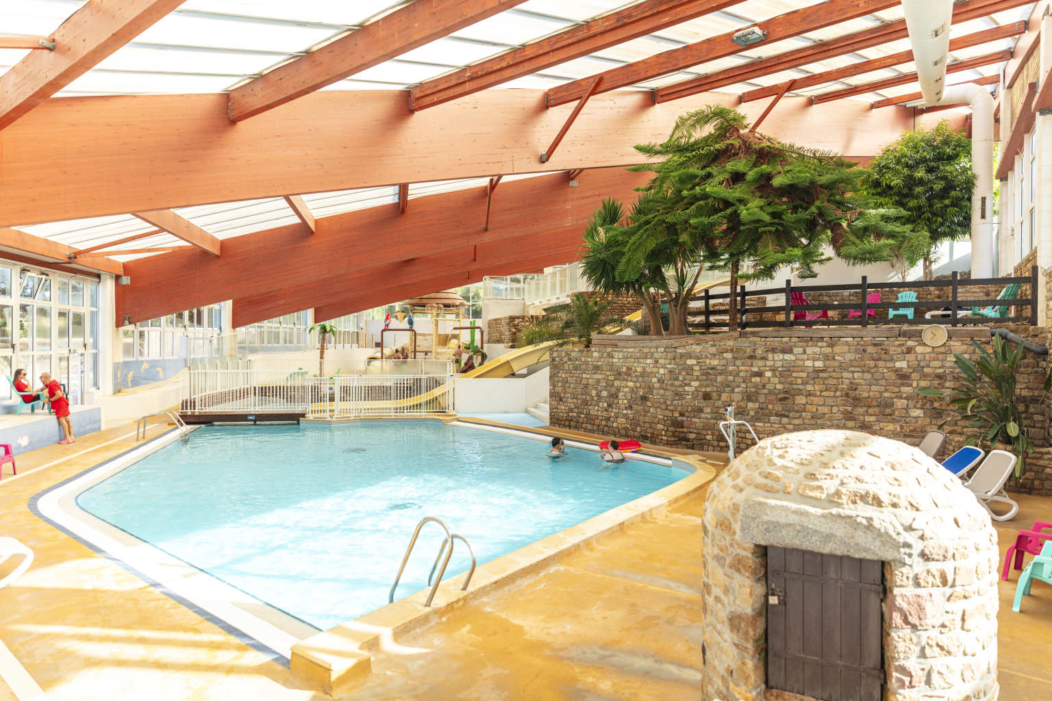 Chateau Lez Eaux, St Pair-sur-Mer, Normandy, indoor pool