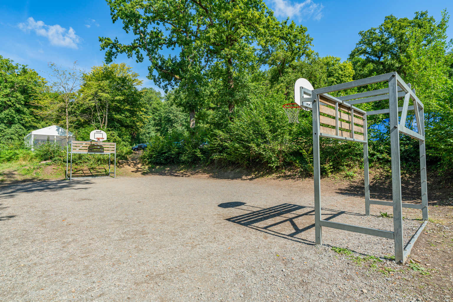 Lac des Vieilles Forges Campsite, Ardennes, France, cycling