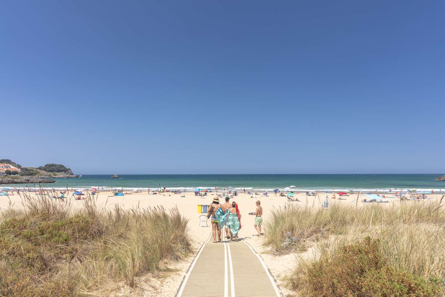 noja playa joyel campsite costa verde, beach