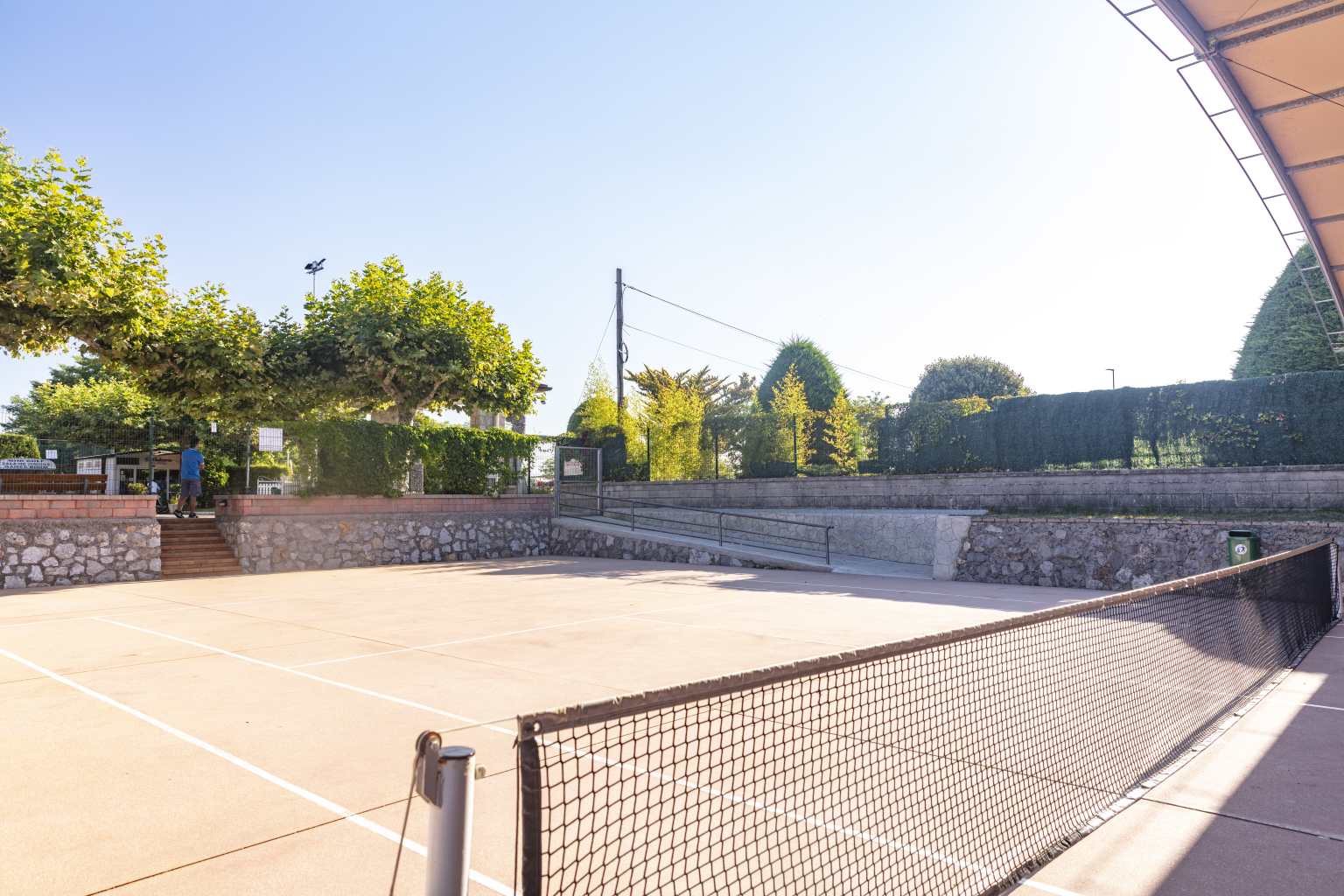 noja playa joyel campsite costa verde tennis courts