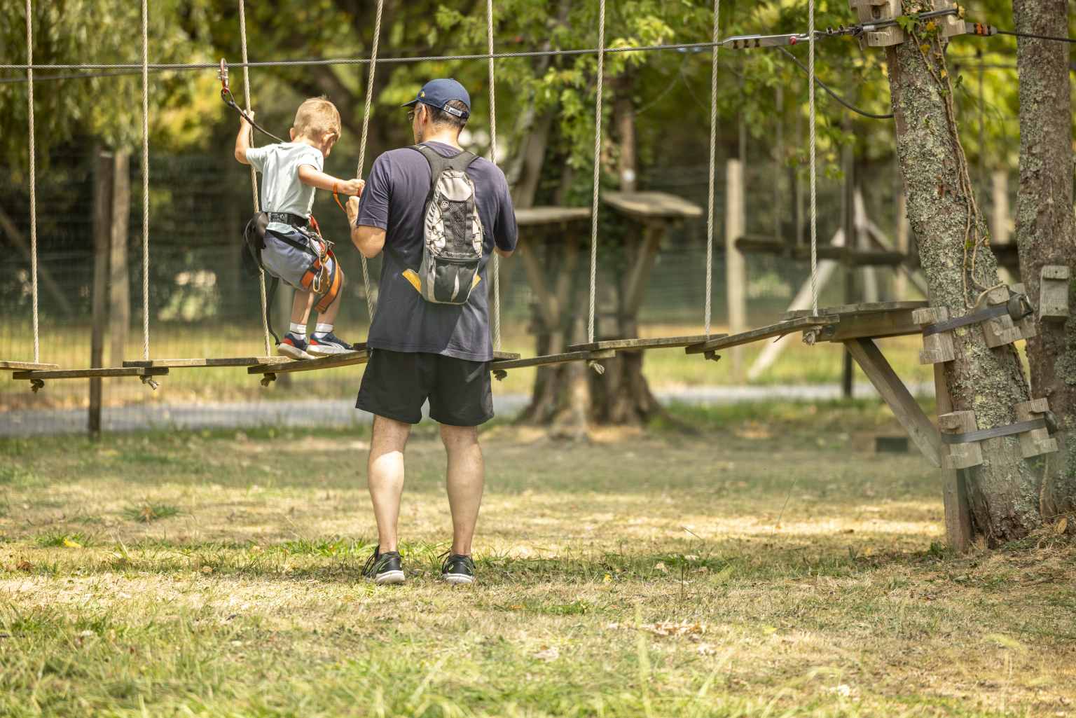 biarritz, le ruisseau campsite, landes, gascony, kids play area