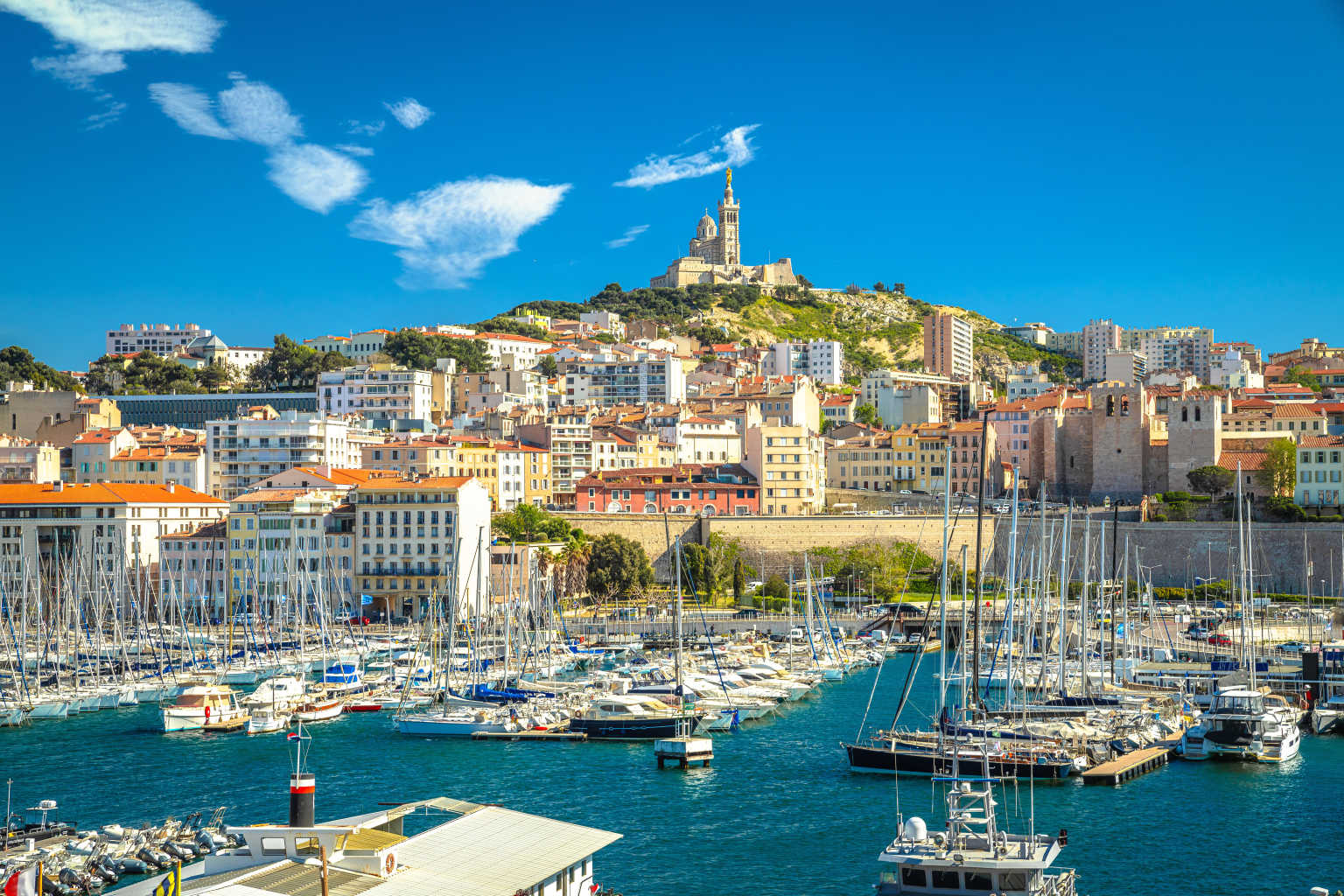 Der Hafen von Marseilles