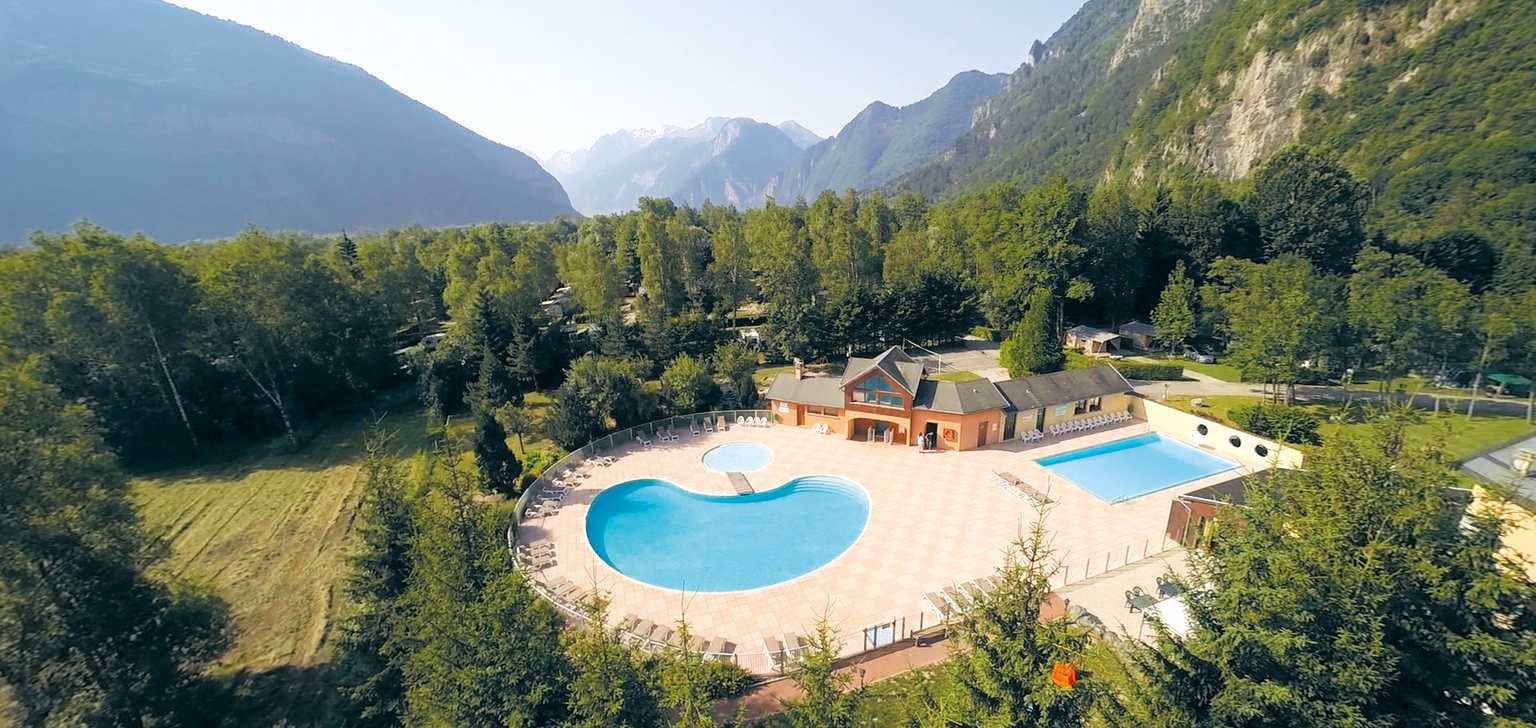 Le Belledonne, Bourg d'Oisans, campsite, 
