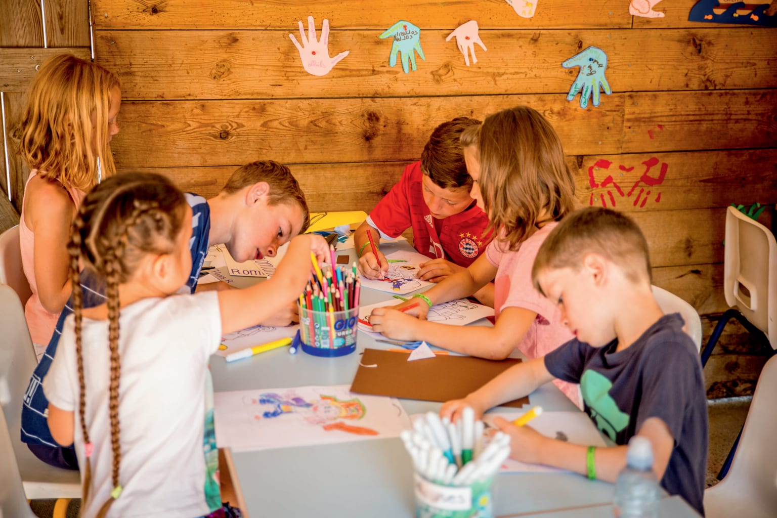 le pommier campsite ardeche, activities for children, kids clubs