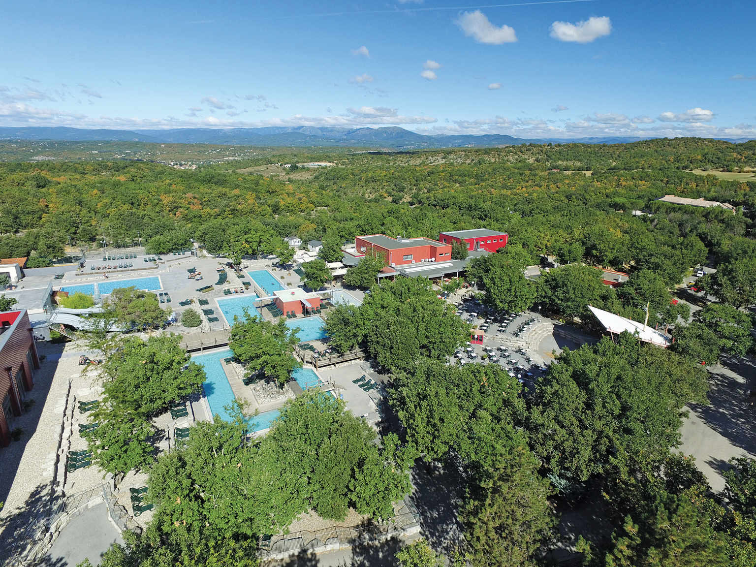 Ruoms, aluna vacances, campsite, massif central, keep fit, animation