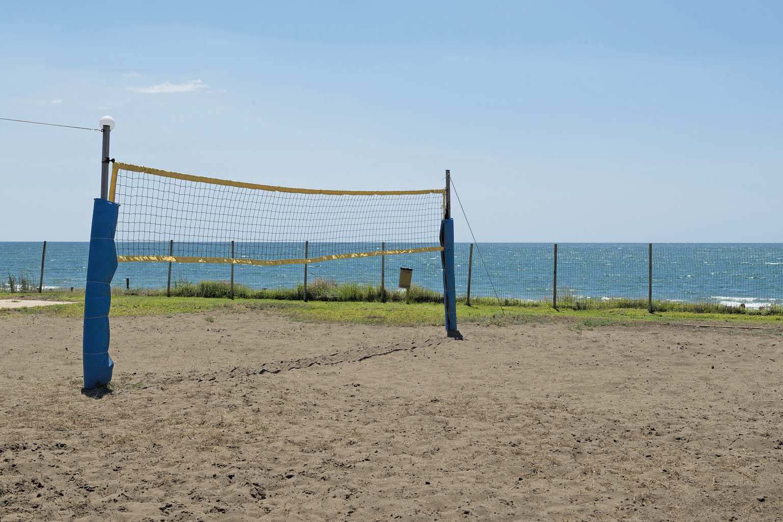 Baia Domizia, campsite, southern Italy, campania, volleyball
