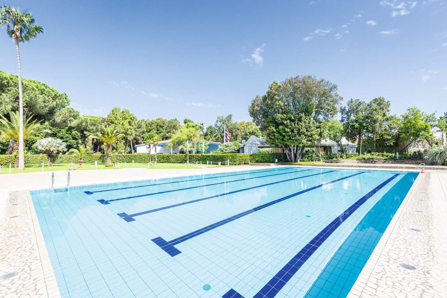 Baia Domizia, campsite, southern Italy, campania, pools