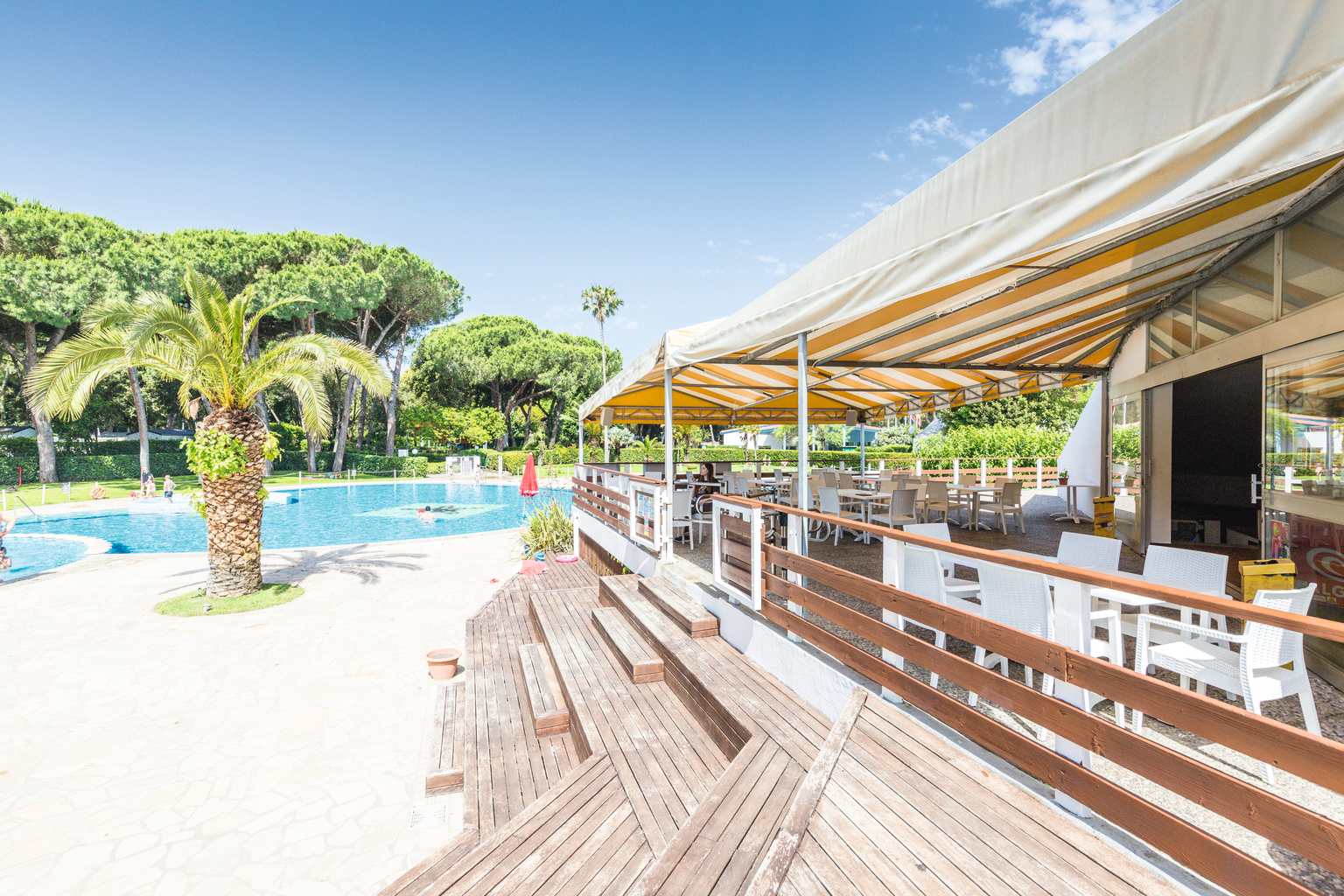 Baia Domizia, campsite, southern Italy, campania