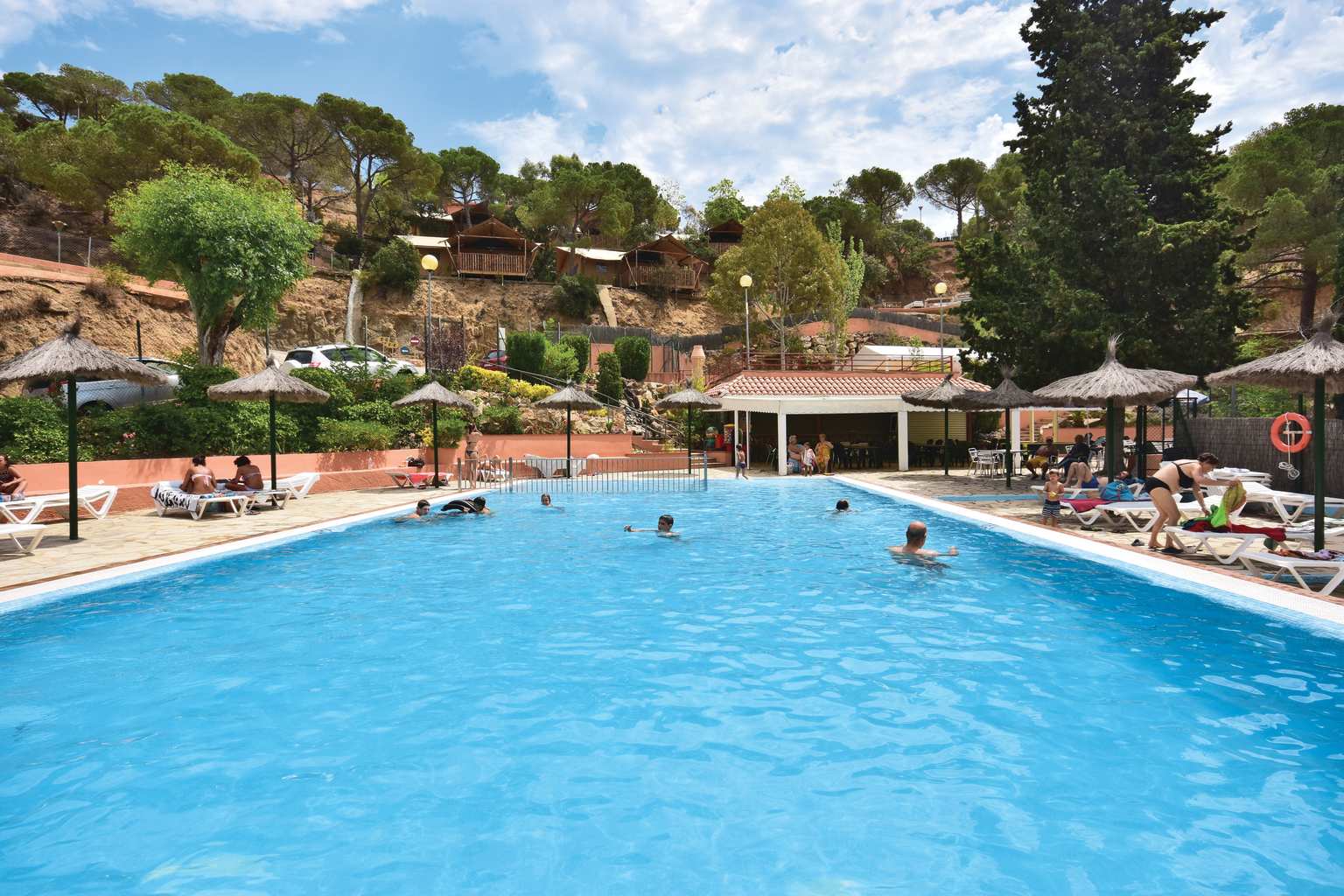 lloret de mar, camping canyelles, campsite, costa brava, pools