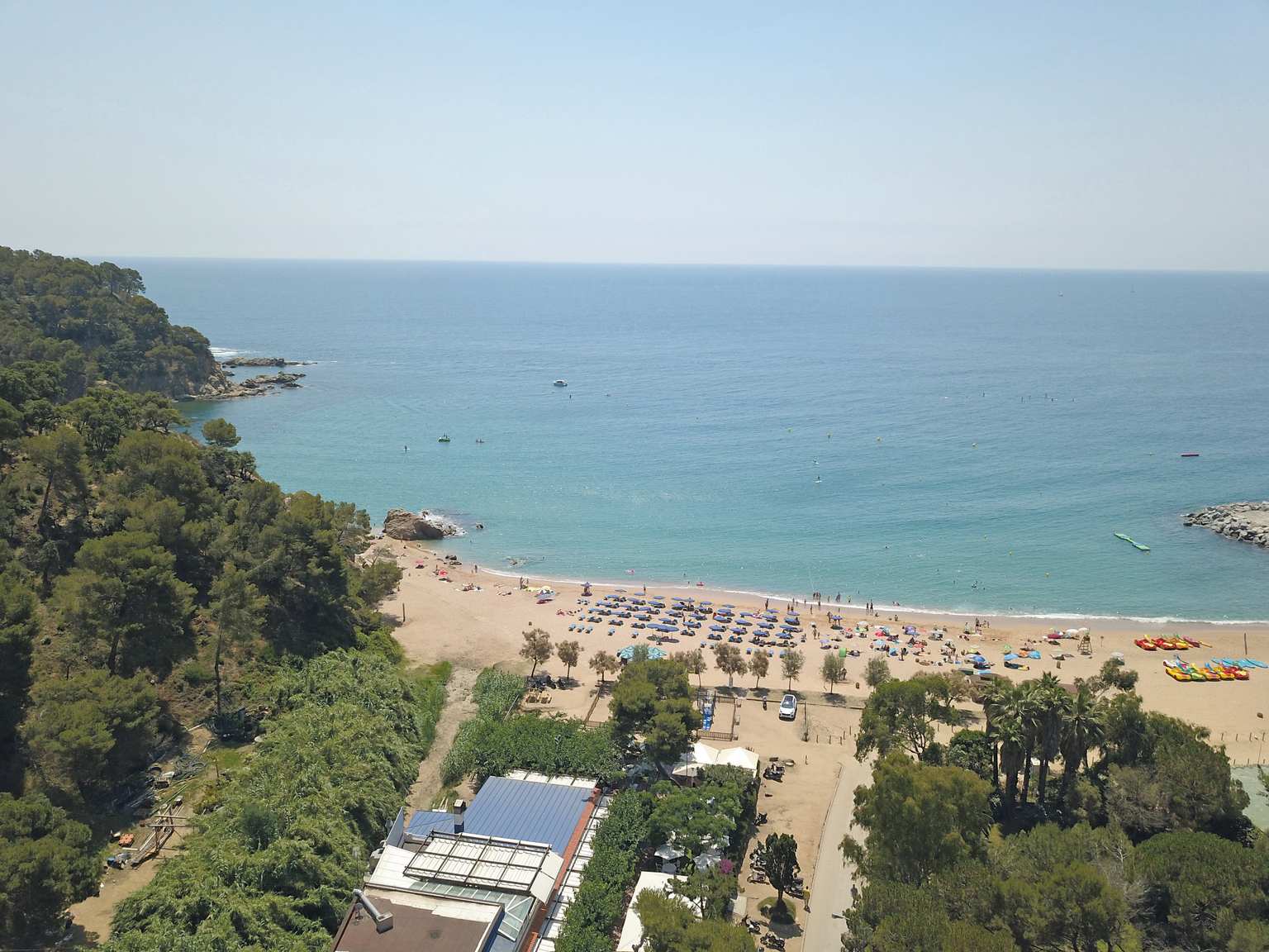 lloret de mar, camping canyelles, campsite