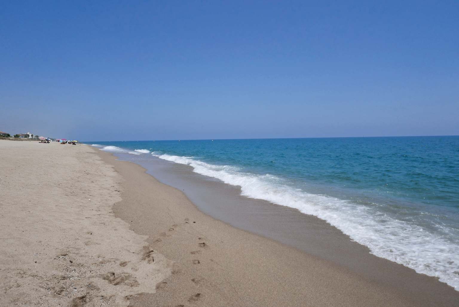 Pineda de mar, camping caballo de mar, campsite, costa brava, beach