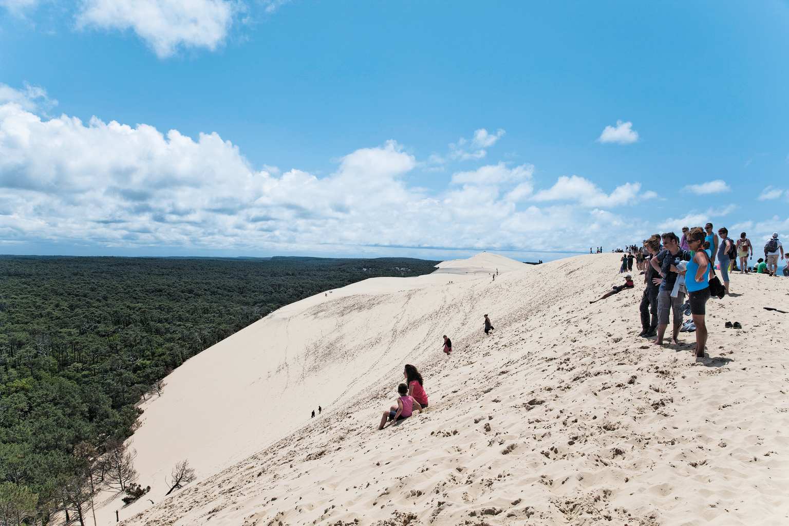 Camping in Frankreich, Dune du Pilat