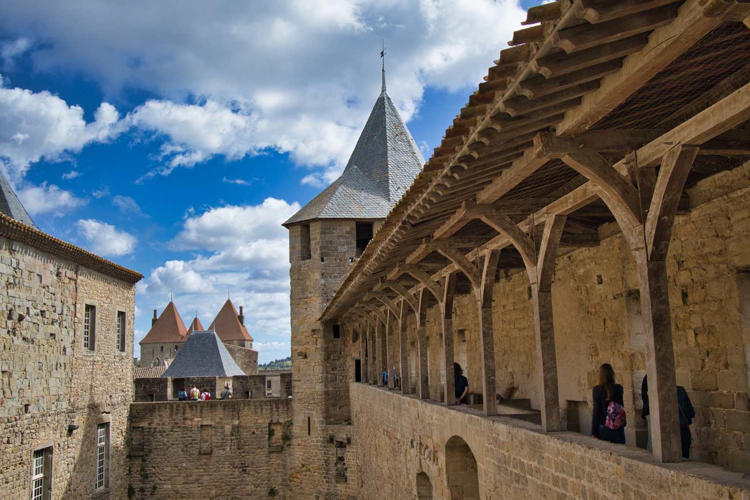 Chateau Comtal in Carcassonne