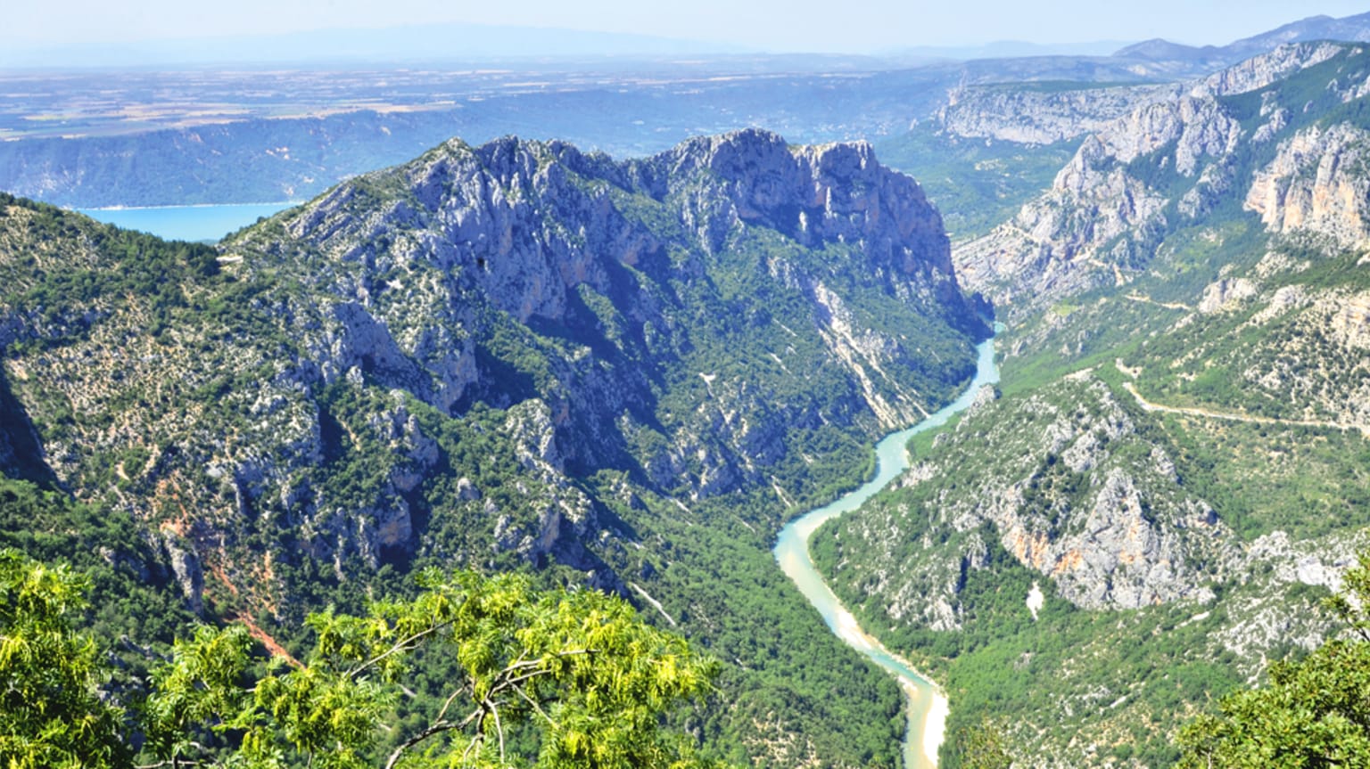 Gorges du Verdon, lac de sainte croix du verdon