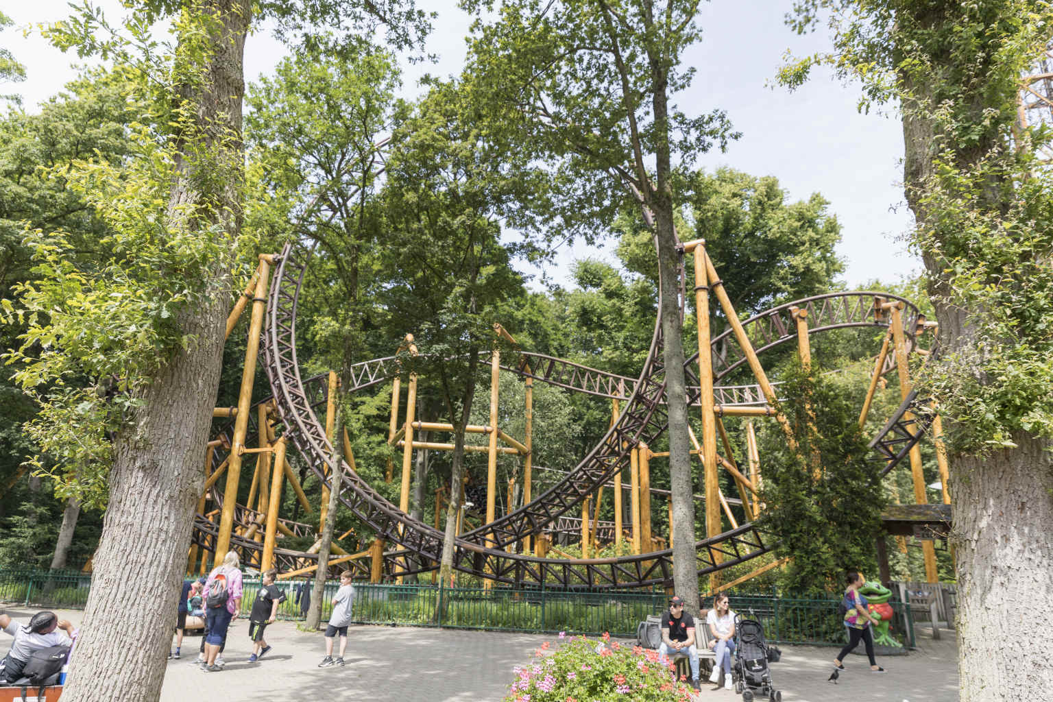 Duinrell, Wassenaar, Holland, campsite, theme park