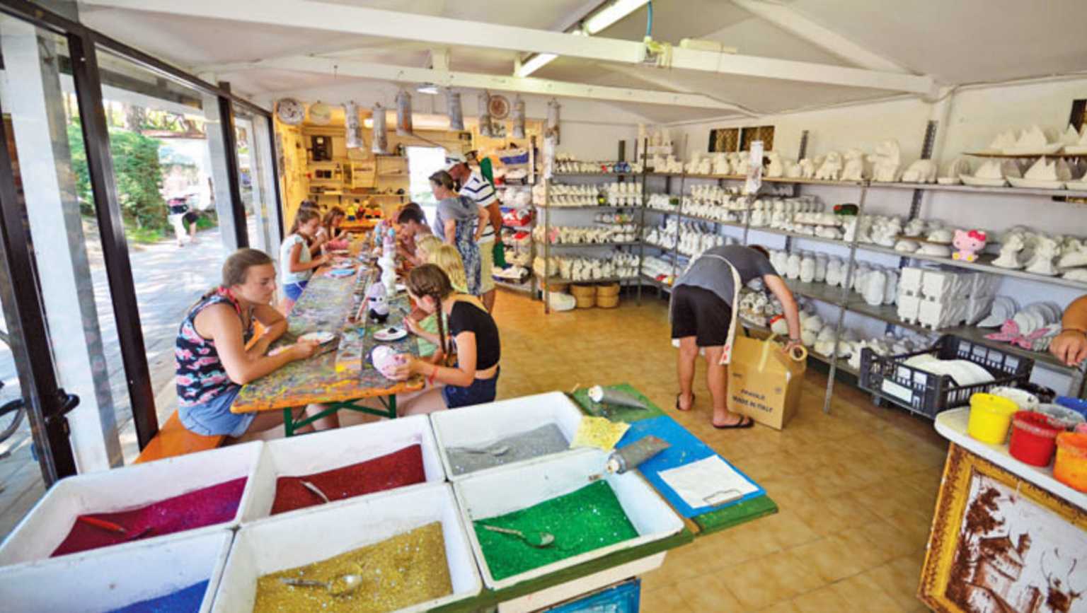 cavallino, garden paradiso, campsite, Adriatic, kids clubs, work shops