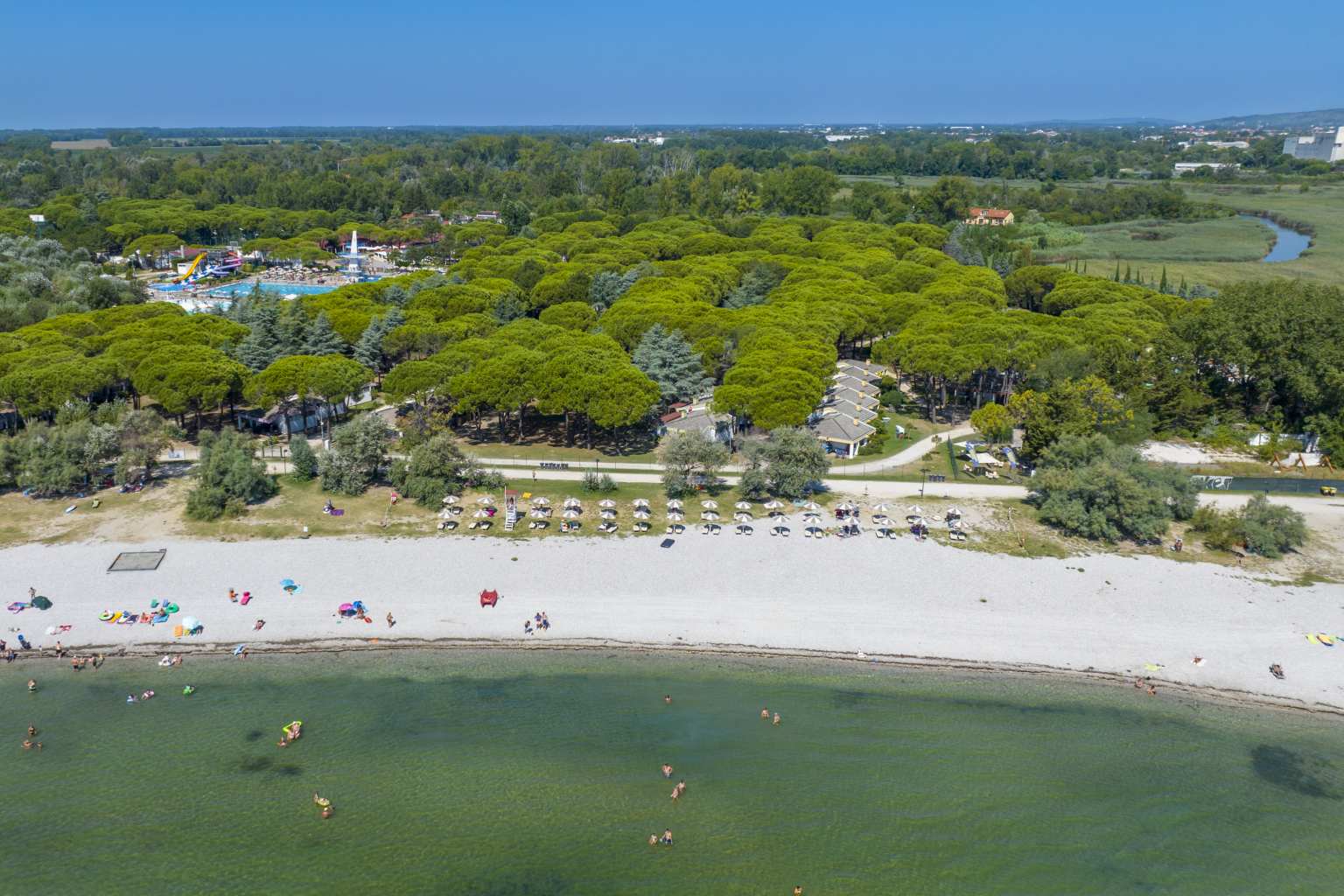 Monfalcone, marina julia, campsite, adriatic, beach, pools, waterslides