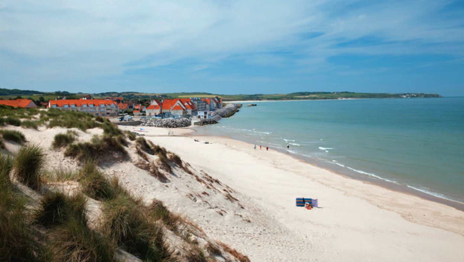 La Bien Assise, campsite, Guînes, Picardy, Wissant, beach