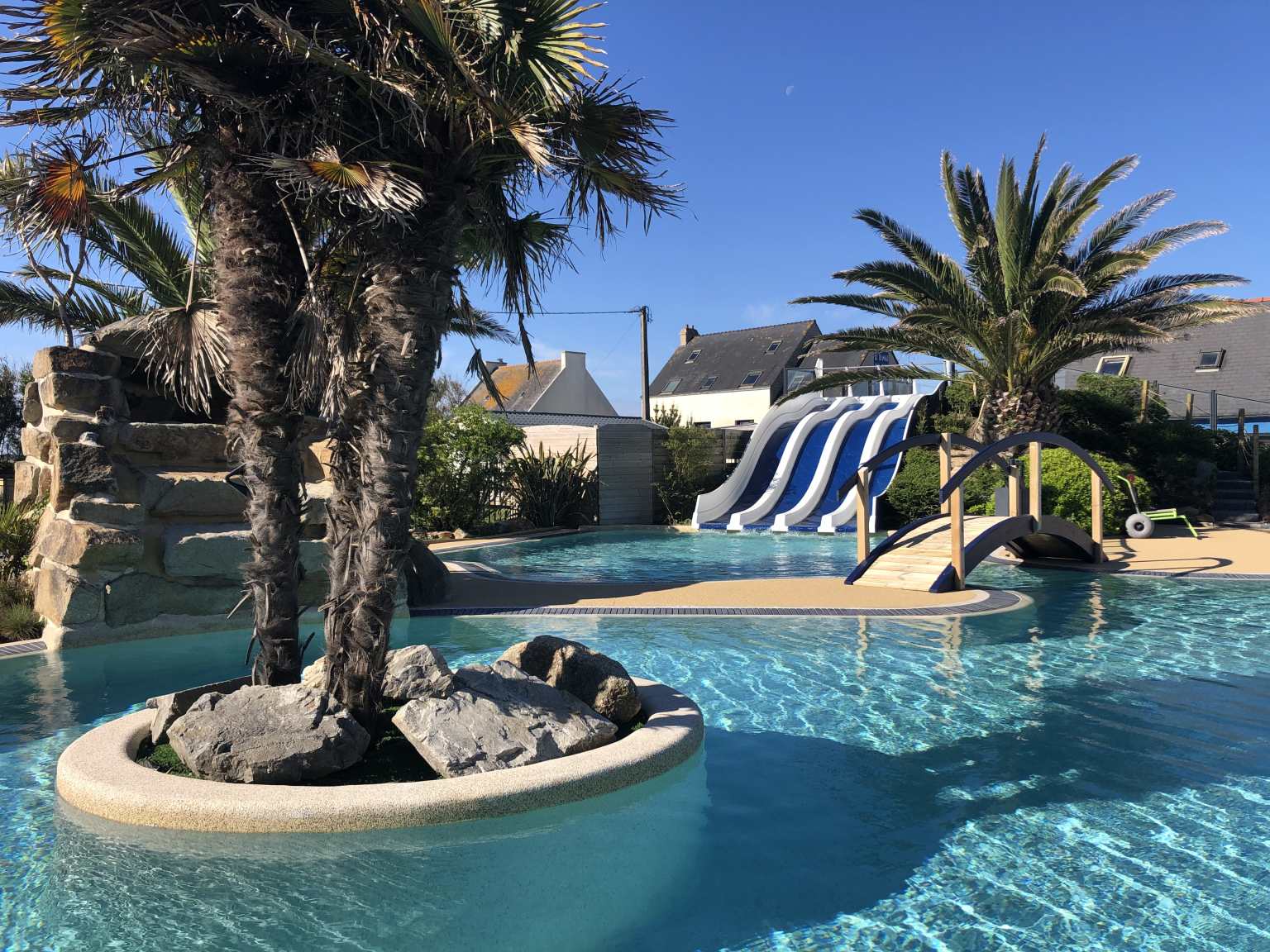 Le Domaine de Ker Ys, waterslide, pool