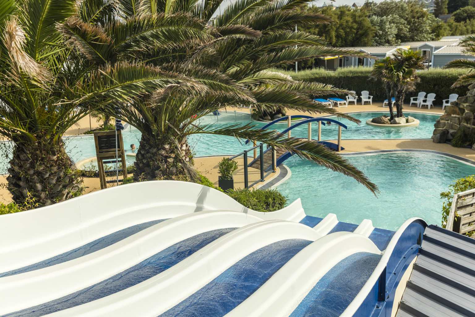 Le Domaine de Ker Ys, waterslide, pool