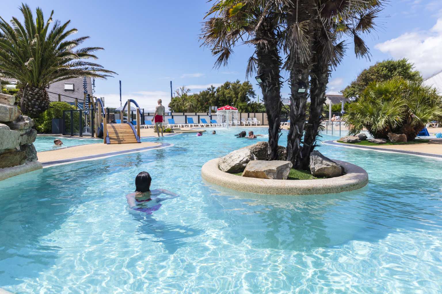 Le Domaine de Ker Ys, pool, aerial view