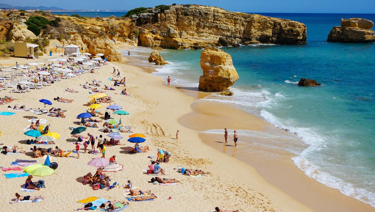 Strand in Zentralportugal